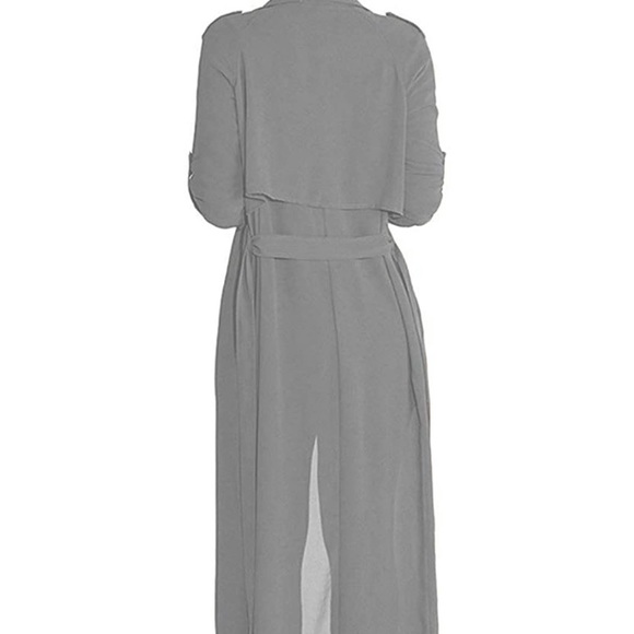 Sheer long duster jacket - Picture 3 of 5